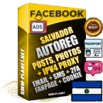Ultimate Salvadoran PREMIUM AutoReg Facebook Accounts - Fully Loaded (Posts : Multi-Photos : Info)