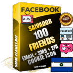 Elite Salvadoran PREMIUM Handcrafted Facebook Accounts - 100 Authentic Live Friends with High Trust for Ads