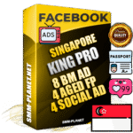 SUPER TRUST KING PRO Singapore Facebook Ad Accounts - 8 BM Ad Accounts + 4 Ad Accounts on King Profile + 4 aged Fan Pages with huge organic reach and active subscribers