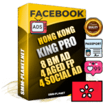 SUPER TRUST KING PRO Hong Kong Facebook Ad Accounts - 8 BM Ad Accounts + 4 Ad Accounts on King Profile + 4 aged Fan Pages with huge organic reach and active subscribers
