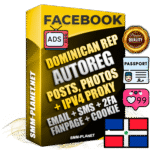 Ultimate Dominican PREMIUM AutoReg Facebook Accounts - Fully Loaded (Posts : Multi-Photos : Info)