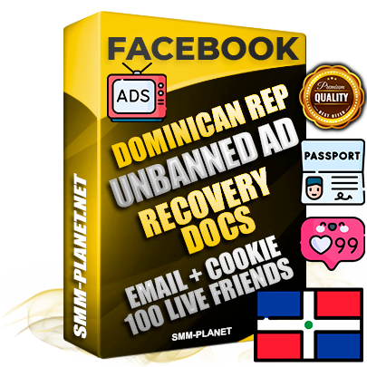 Premium Dominican Unbanned FB Ad Accounts with Recovery Docs