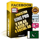 SUPER TRUST KING PRO Pakistani Facebook Ad Accounts - 8 BM Ad Accounts + 4 Ad Accounts on King Profile + 4 aged Fan Pages with huge organic reach and active subscribers