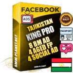 SUPER TRUST KING PRO Tajik Facebook Ad Accounts - 8 BM Ad Accounts + 4 Ad Accounts on King Profile + 4 aged Fan Pages with huge organic reach and active subscribers