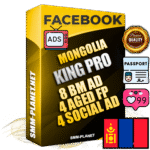 SUPER TRUST KING PRO Mongolian Facebook Ad Accounts - 8 BM Ad Accounts + 4 Ad Accounts on King Profile + 4 aged Fan Pages with huge organic reach and active subscribers