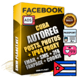 Ultimate Cuban PREMIUM AutoReg Facebook Accounts - Fully Loaded (Posts : Multi-Photos : Info)