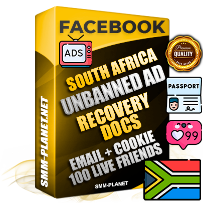 Premium South African Unbanned FB Ad Accounts with Recovery Docs
