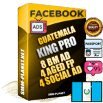 SUPER TRUST KING PRO Guatemalan Facebook Ad Accounts - 8 BM Ad Accounts + 4 Ad Accounts on King Profile + 4 aged Fan Pages with huge organic reach and active subscribers
