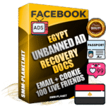Premium Egyptian Unbanned FB Ad Accounts with Recovery Docs