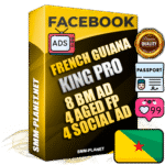 SUPER TRUST KING PRO Guiana Facebook Ad Accounts - 8 BM Ad Accounts + 4 Ad Accounts on King Profile + 4 aged Fan Pages with huge organic reach and active subscribers
