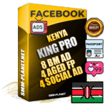 SUPER TRUST KING PRO Kenyan Facebook Ad Accounts - 8 BM Ad Accounts + 4 Ad Accounts on King Profile + 4 aged Fan Pages with huge organic reach and active subscribers