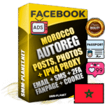 Ultimate Moroccan PREMIUM AutoReg Facebook Accounts - Fully Loaded (Posts : Multi-Photos : Info)