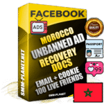 Premium Moroccan Unbanned FB Ad Accounts with Recovery Docs