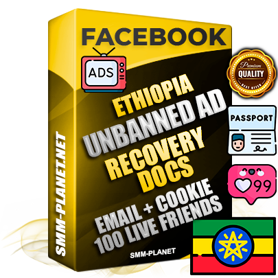 Premium Ethiopian Unbanned FB Ad Accounts with Recovery Docs