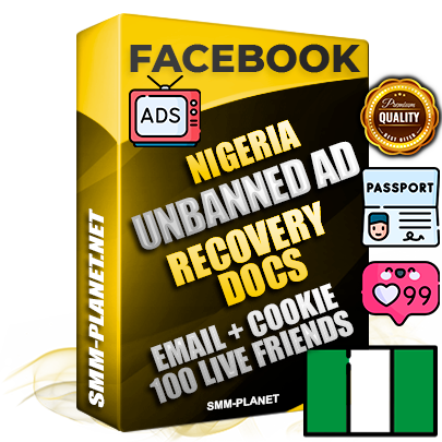 Premium Nigerian Unbanned FB Ad Accounts with Recovery Docs