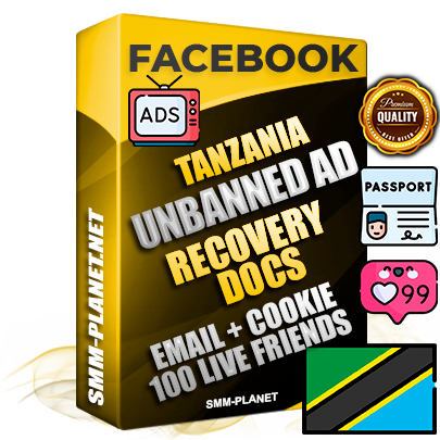 Premium Tanzanian Unbanned FB Ad Accounts with Recovery Docs
