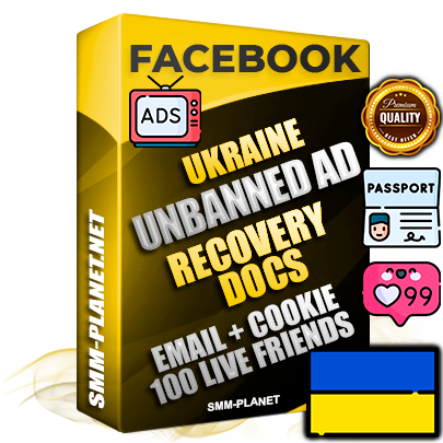 Premium Ukrainian Unbanned FB Ad Accounts with Recovery Docs