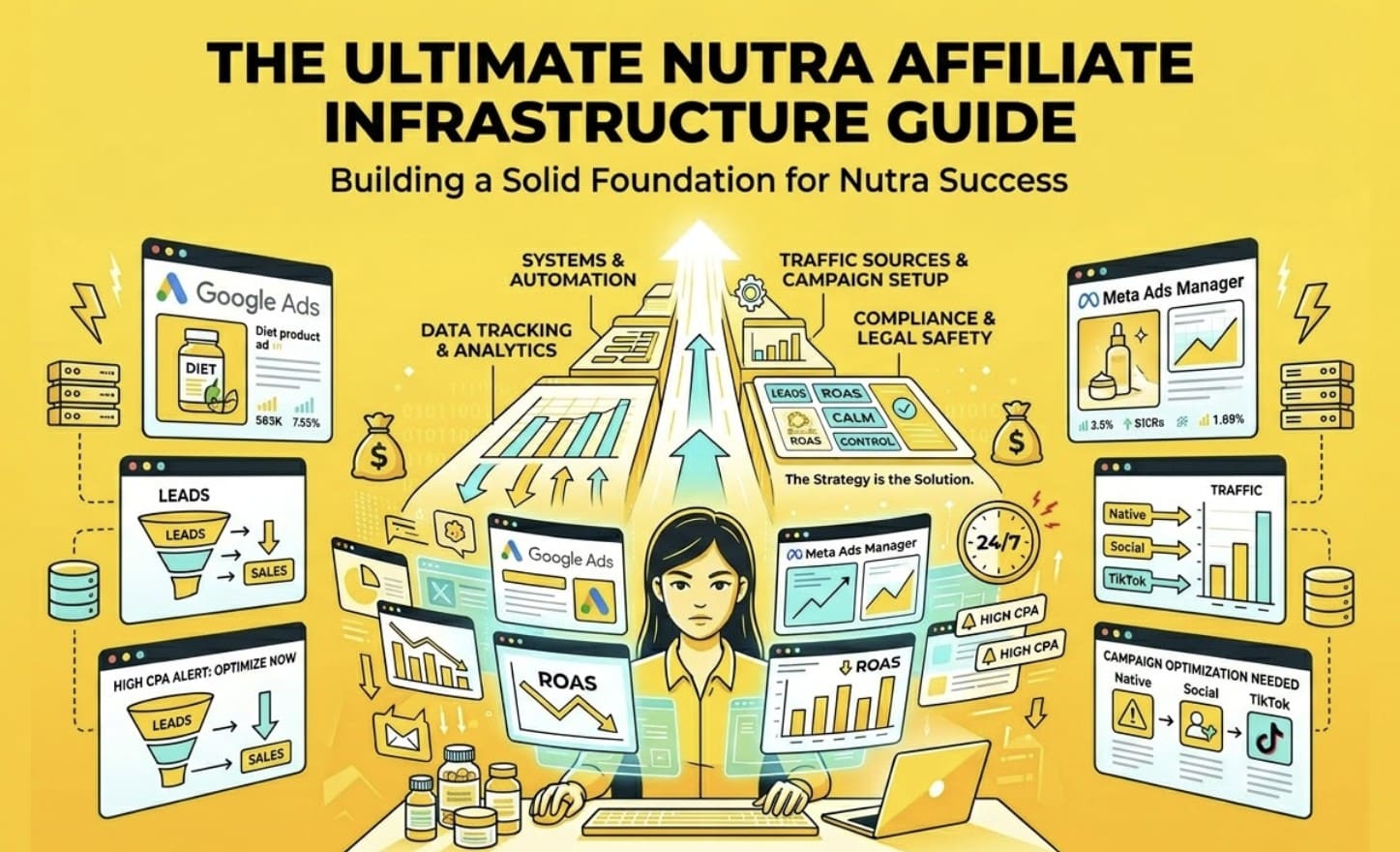 How to Run Nutra & Pharma Offers Without Account Bans