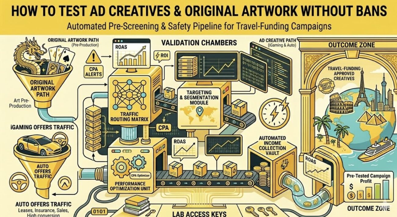 How to Test Ad Creatives & Original Artwork Without Bans